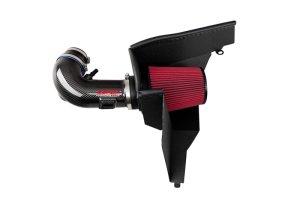 Ford Mustang Performance Air Intake - CORSA Performance - Open Element with DryTech 3D Filter - Carbon Fiber - `18-`23
